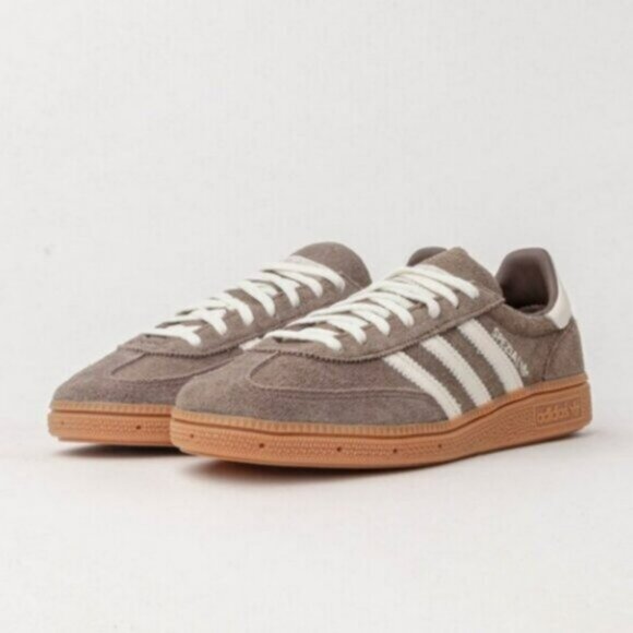 NWT Women's Adidas Handball Spezial Shoes Brown White - Picture 2 of 4